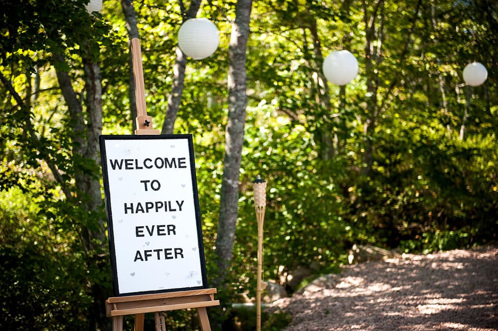 Backyard Wedding, Halifax Wedding, Evening Ceremony