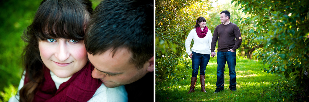 Wolfville Engagement Photography, Cornfields, Sunset