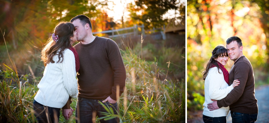 Wolfville Engagement Photography, Cornfields, Sunset