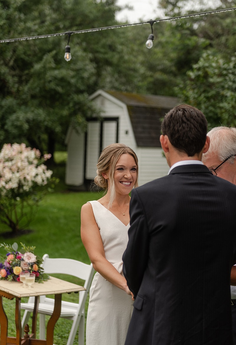 Nova Scotia Backyard Wedding, Antigonish Wedding