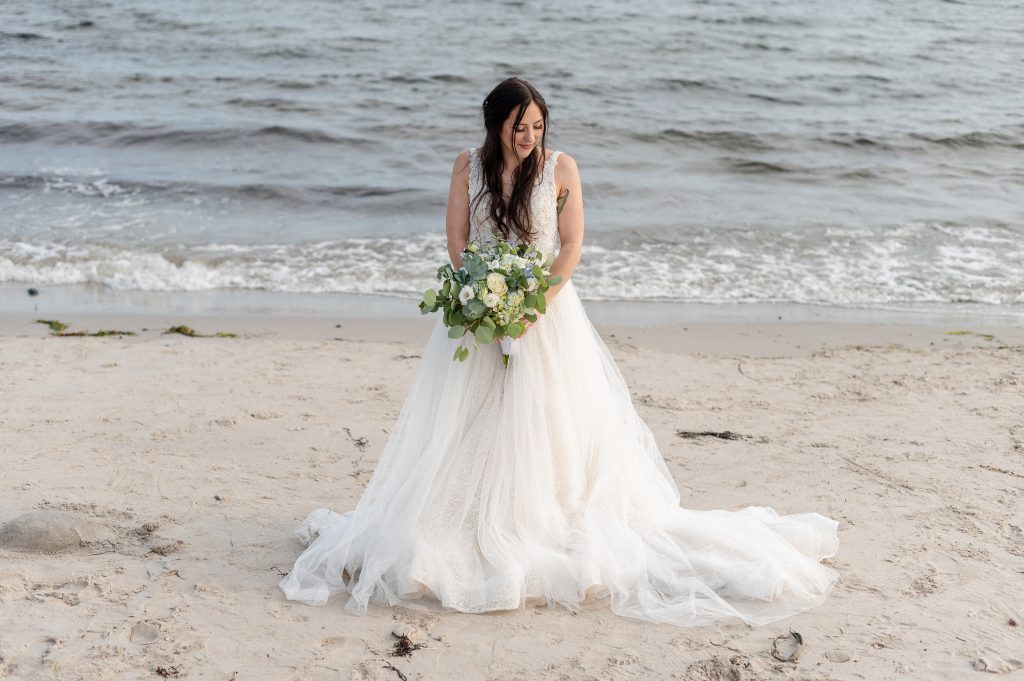 Hubbards Barn Wedding Bride